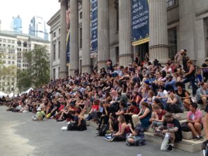 Brooklyn Book Festival crowd