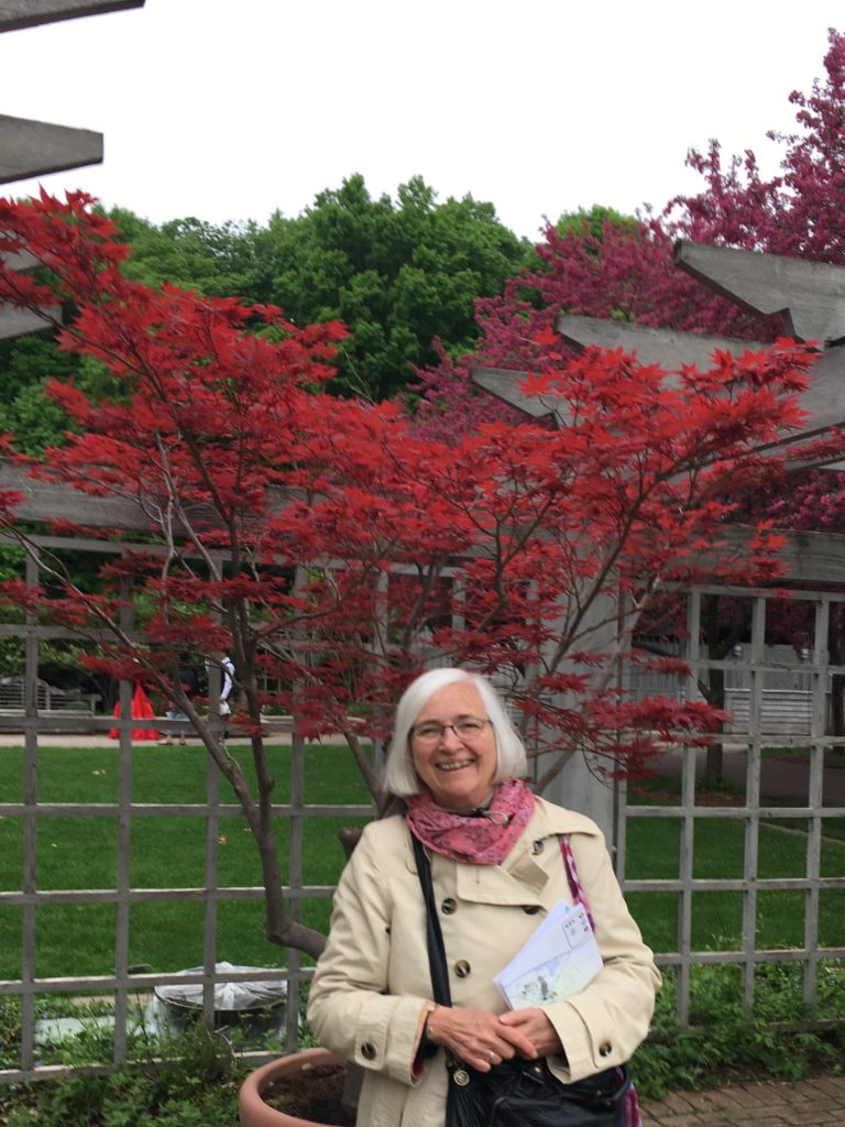 Mary with Japanese Maple – Version 2