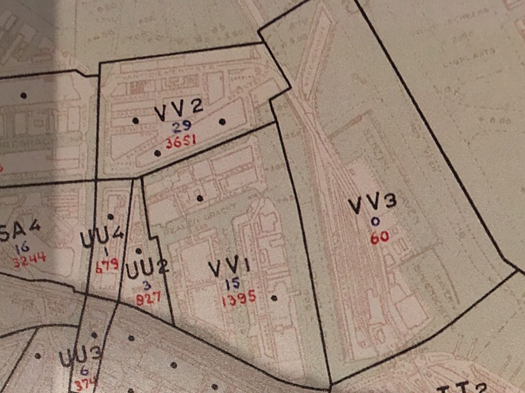 Map with our neighborhood - Mary Fillmore - An Address in Amsterdam
