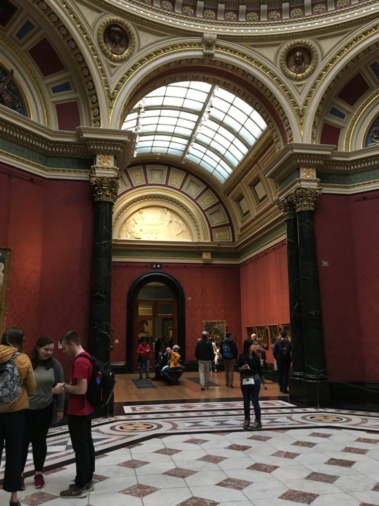 National Gallery Interior - Mary Fillmore - An Address in Amsterdam