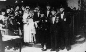 Jewish wedding in Amsterdam in 1942